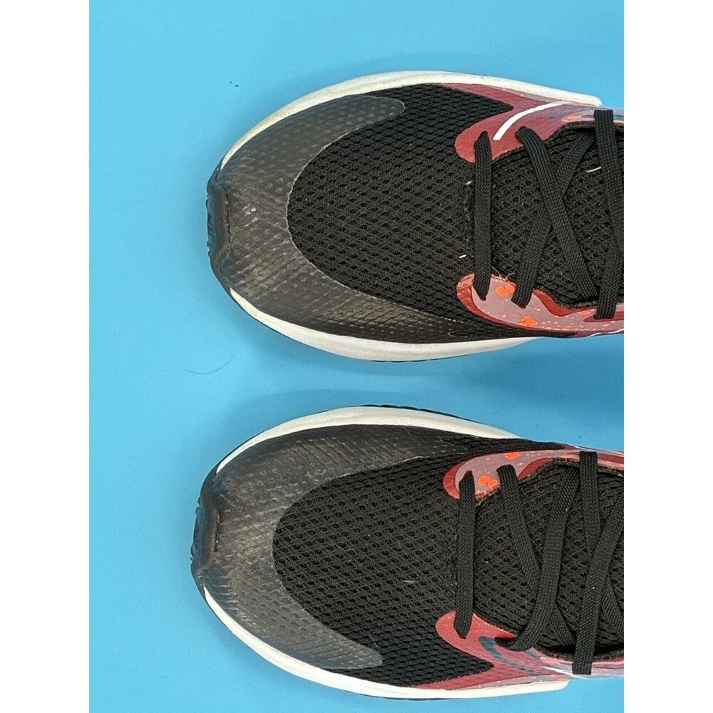 New Balance Rave Run v2 Boys 7Y Women’s 8.5 Red Black Running Shoes GKRAVWB2